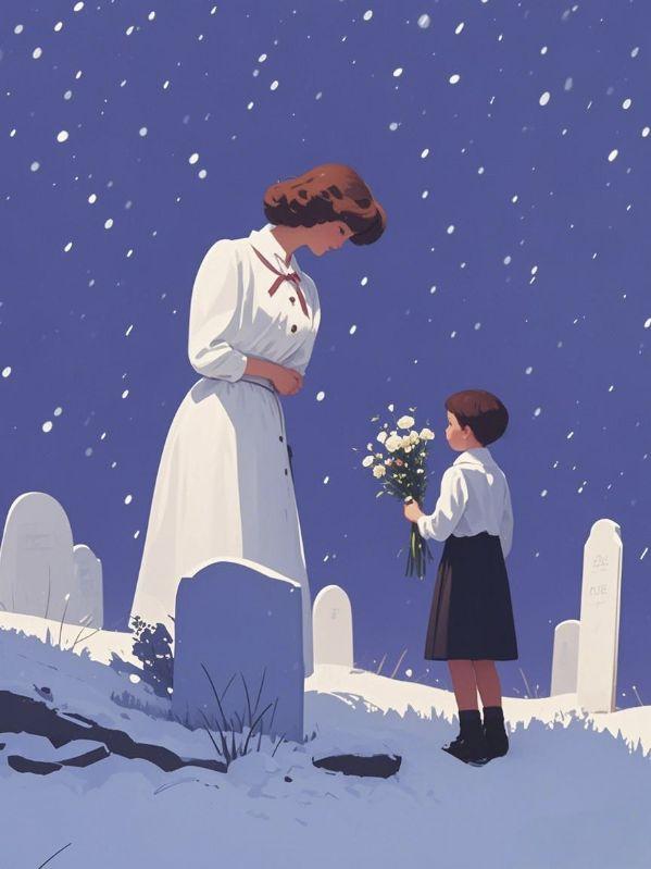 弦歌断处雪满头